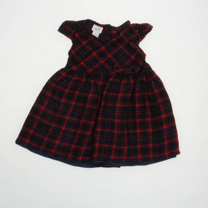 Hallmark Baby Girls Red | Blue Plaid Dress size: 18 Months